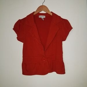 Crop short sleeve top, Large Juniors